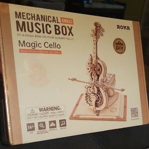 Mechanical Music Box Puzzle - Magic Cello